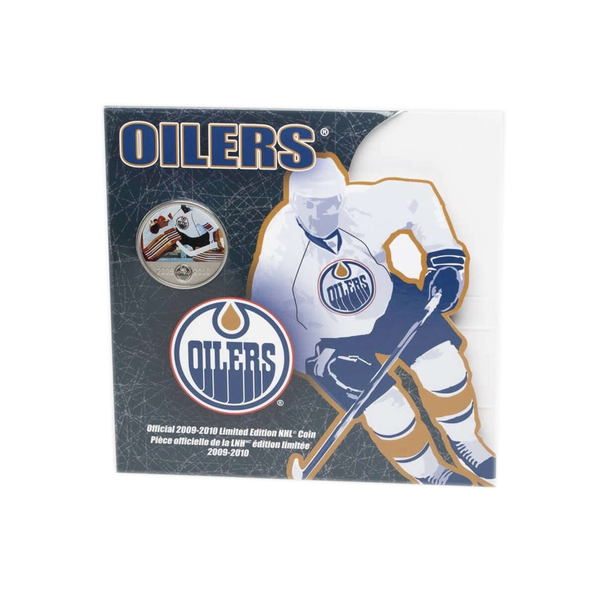 2009-2010 50c NHL: Edmonton Oilers - Coloured Coin