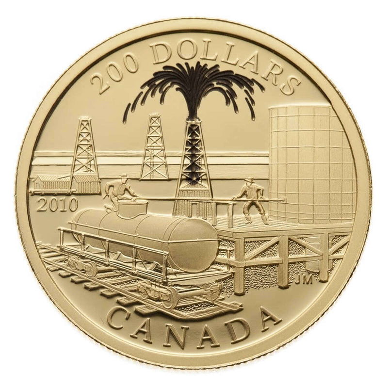 2010 $200 Petroleum and Oil Trade - 22-kt. Gold Coin Default Title