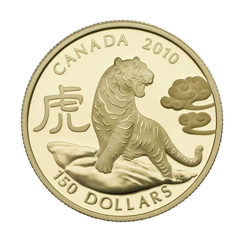 2010 $150 Year of the Tiger - 18-kt Gold Default Title