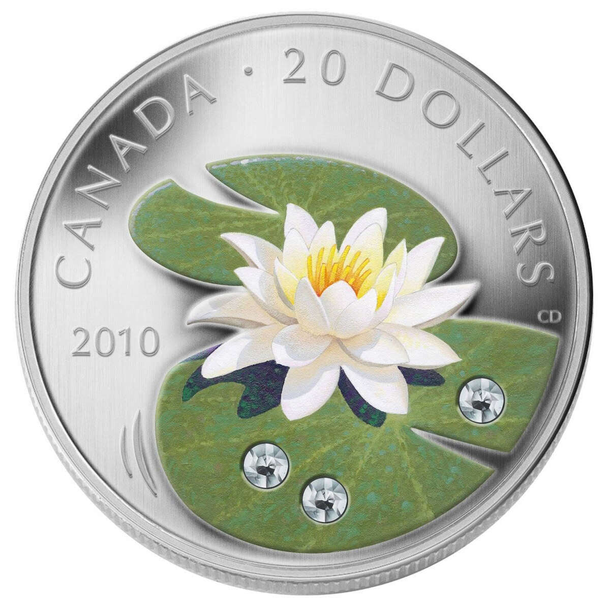 2010 $20 Water Lily - Pure Silver Coin Default Title