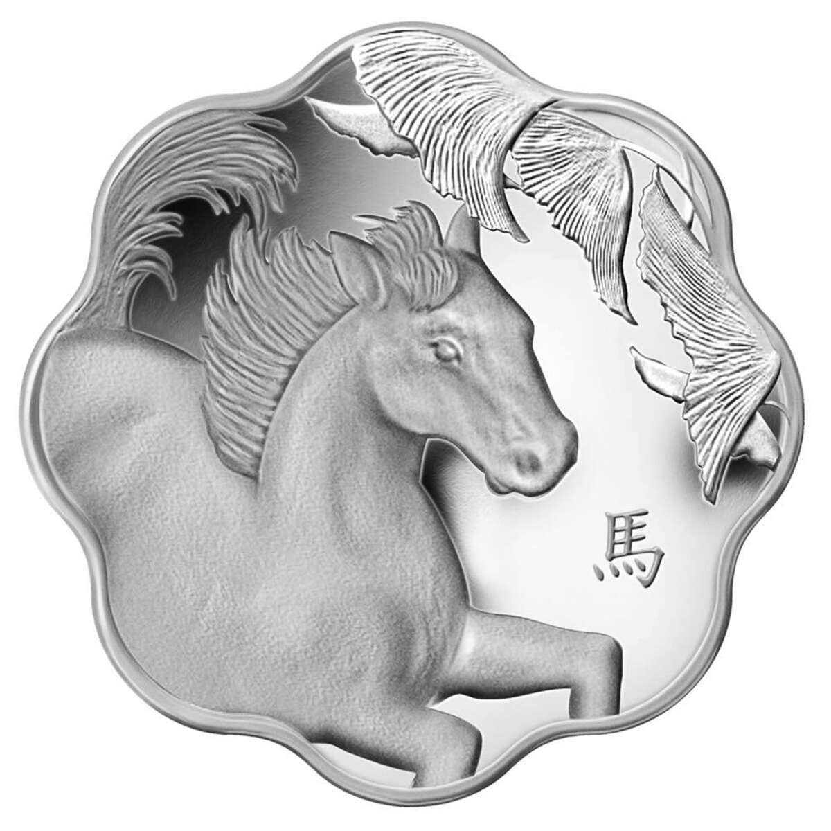 2014 $15 Lunar Lotus Year of the Horse - Pure Silver Coin Default Title