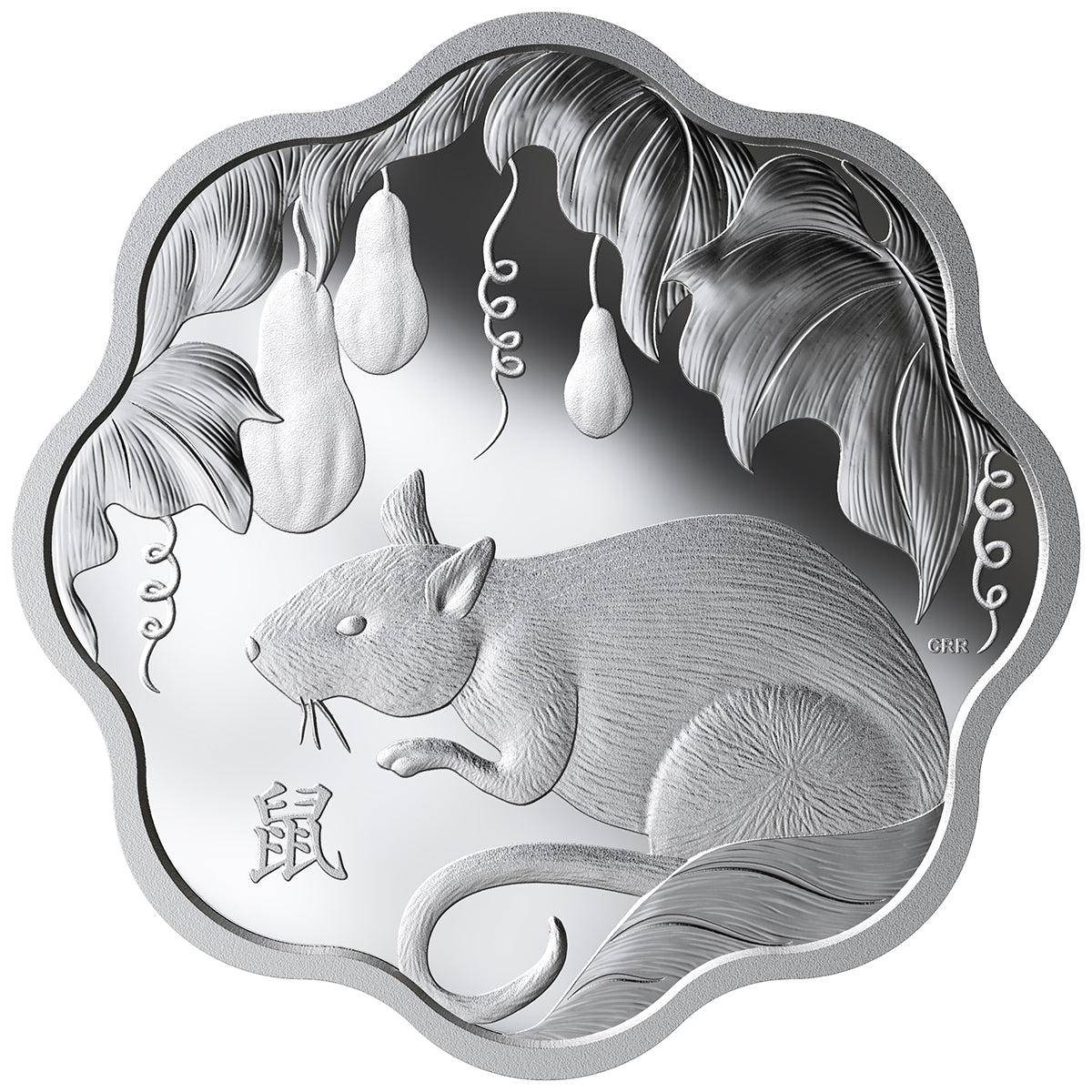 2020 $15 Lunar Lotus Year of the Rat - Pure Silver Coin <i>(No Sleeve)</i>