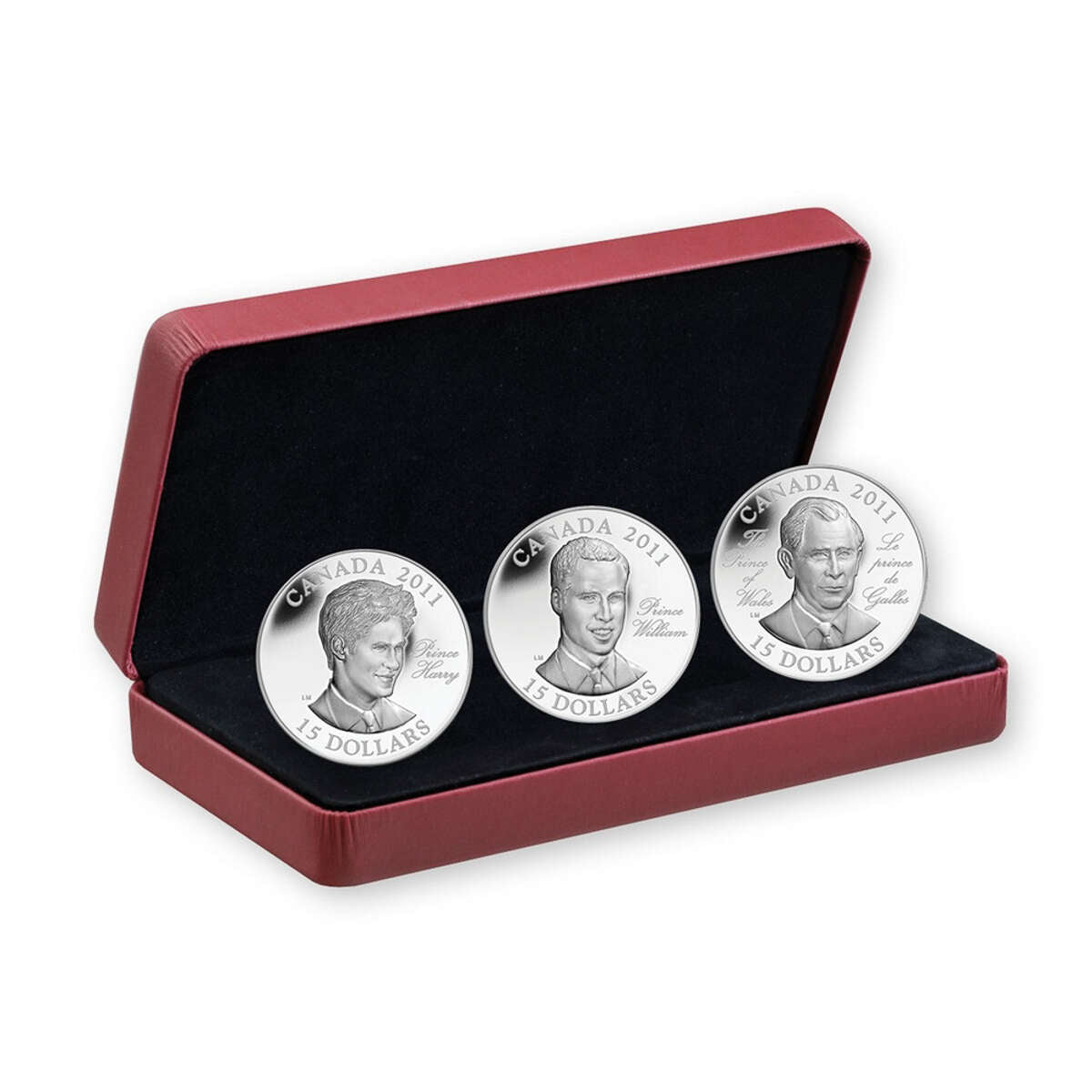 2011 $15 Continuity of the Crown 3-Coin Sterling Silver Set