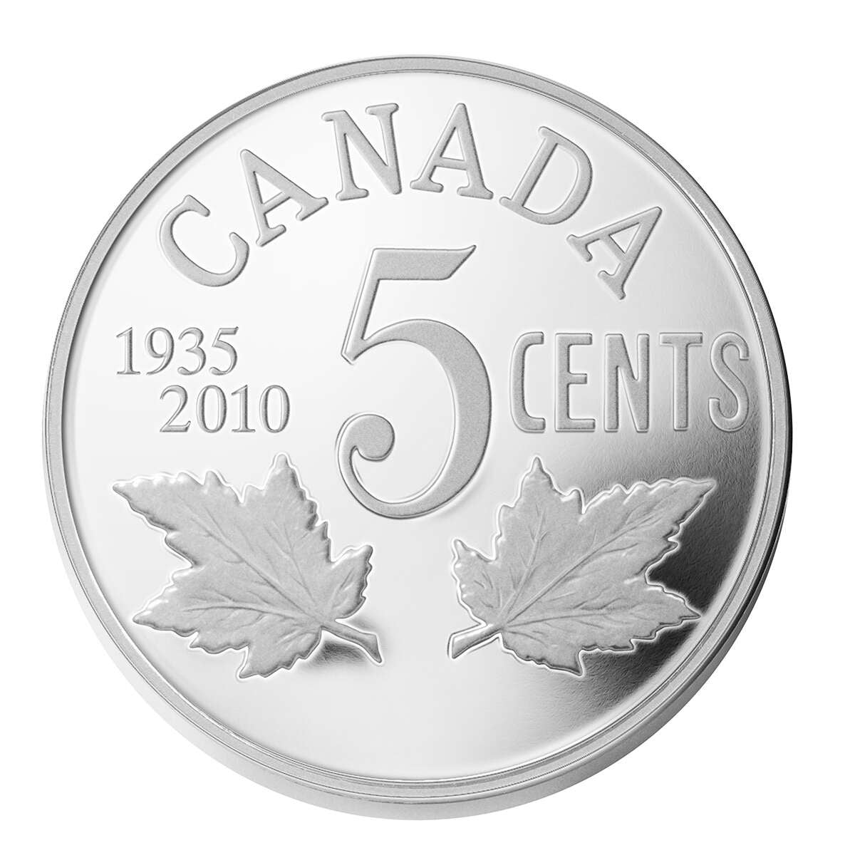 2010 Canada's Voyageur Silver Dollar, 75th Anniversary - Sterling Silv
