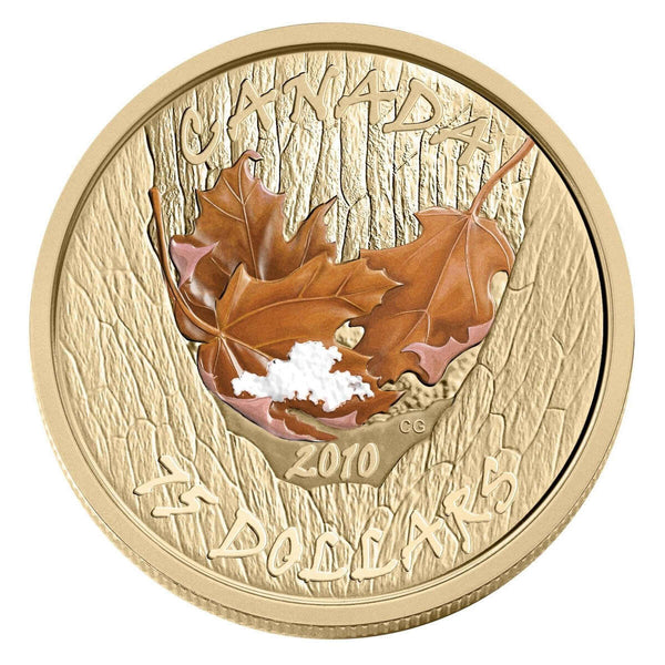 2010 $75 Maple Leaf: Winter - 14-kt. Gold Coin Default Title