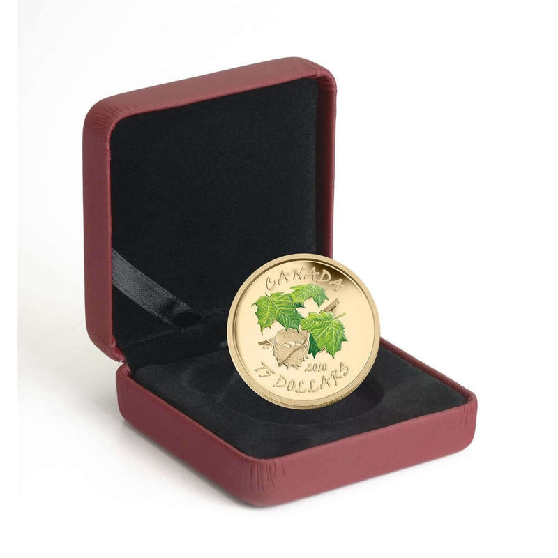 2010 $75 Maple Leaf:  Spring - 14-kt. Gold Coin Default Title