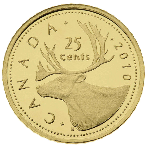 2010 25c Caribou - Pure Gold Coin Default Title