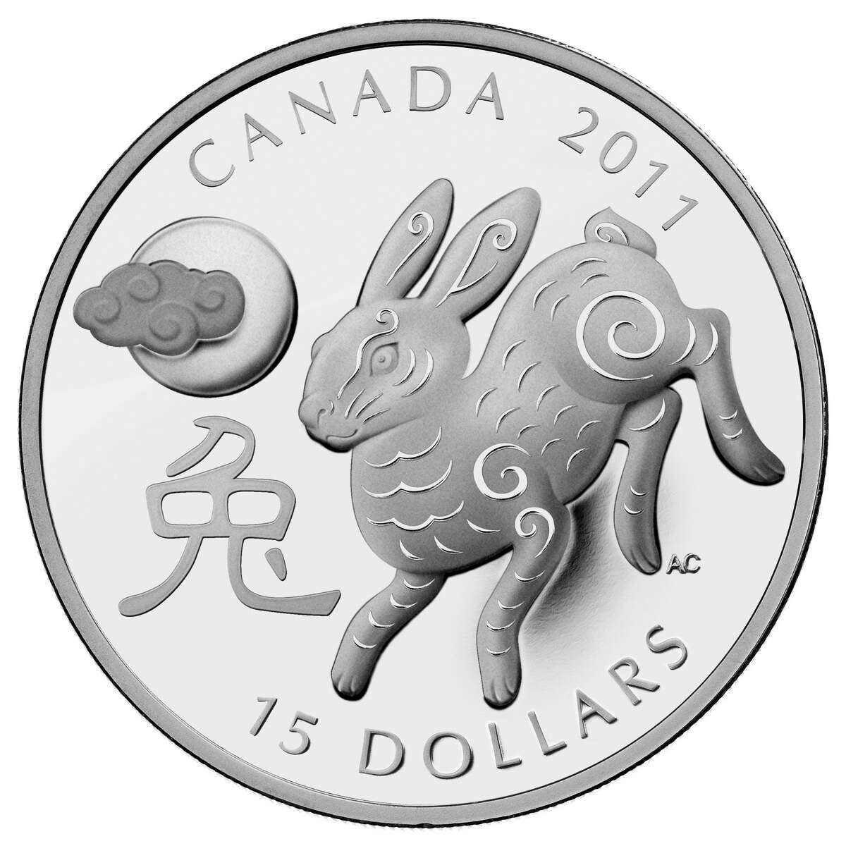 2011 $15 Year of the Rabbit Classic - Pure Silver Coin Default Title