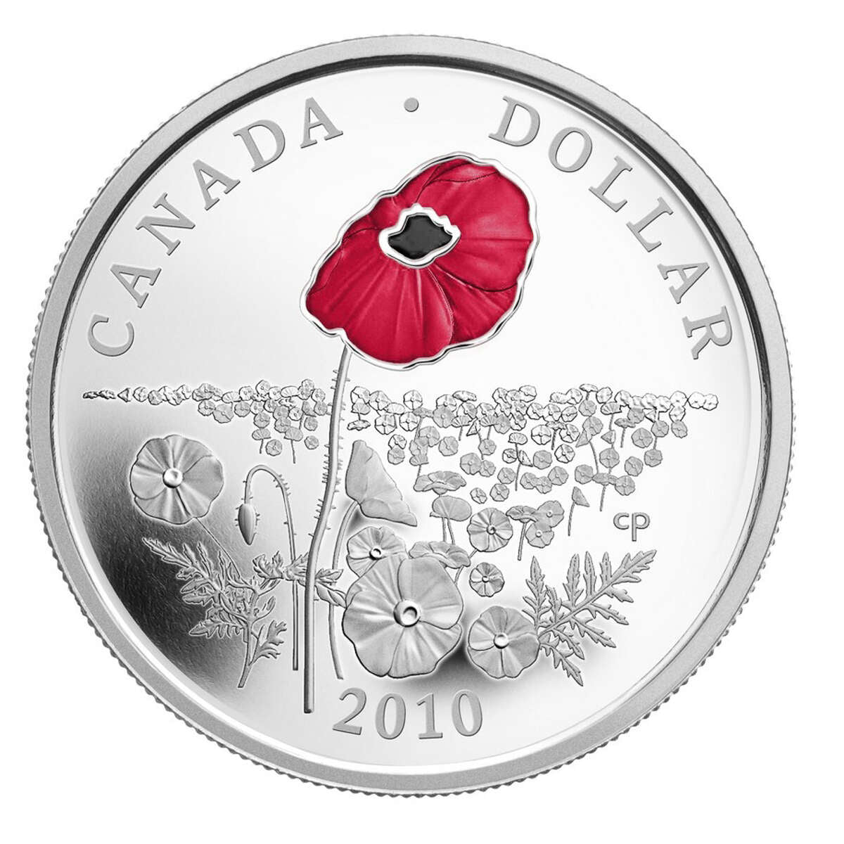 2010 $1 Poppy - Limited Edition Silver Dollar Proof Default Title