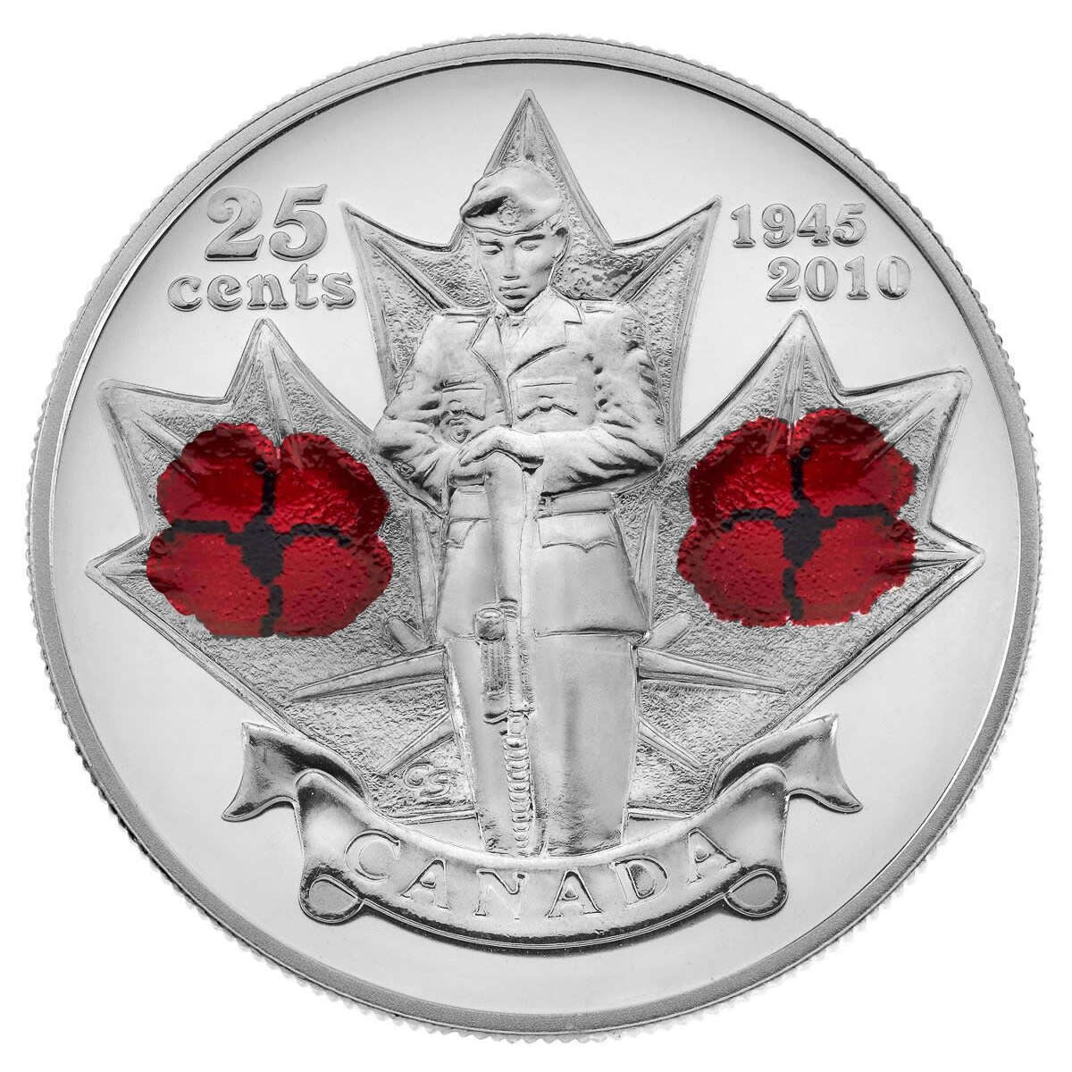 2010 25c Remembrance Day Collector Card