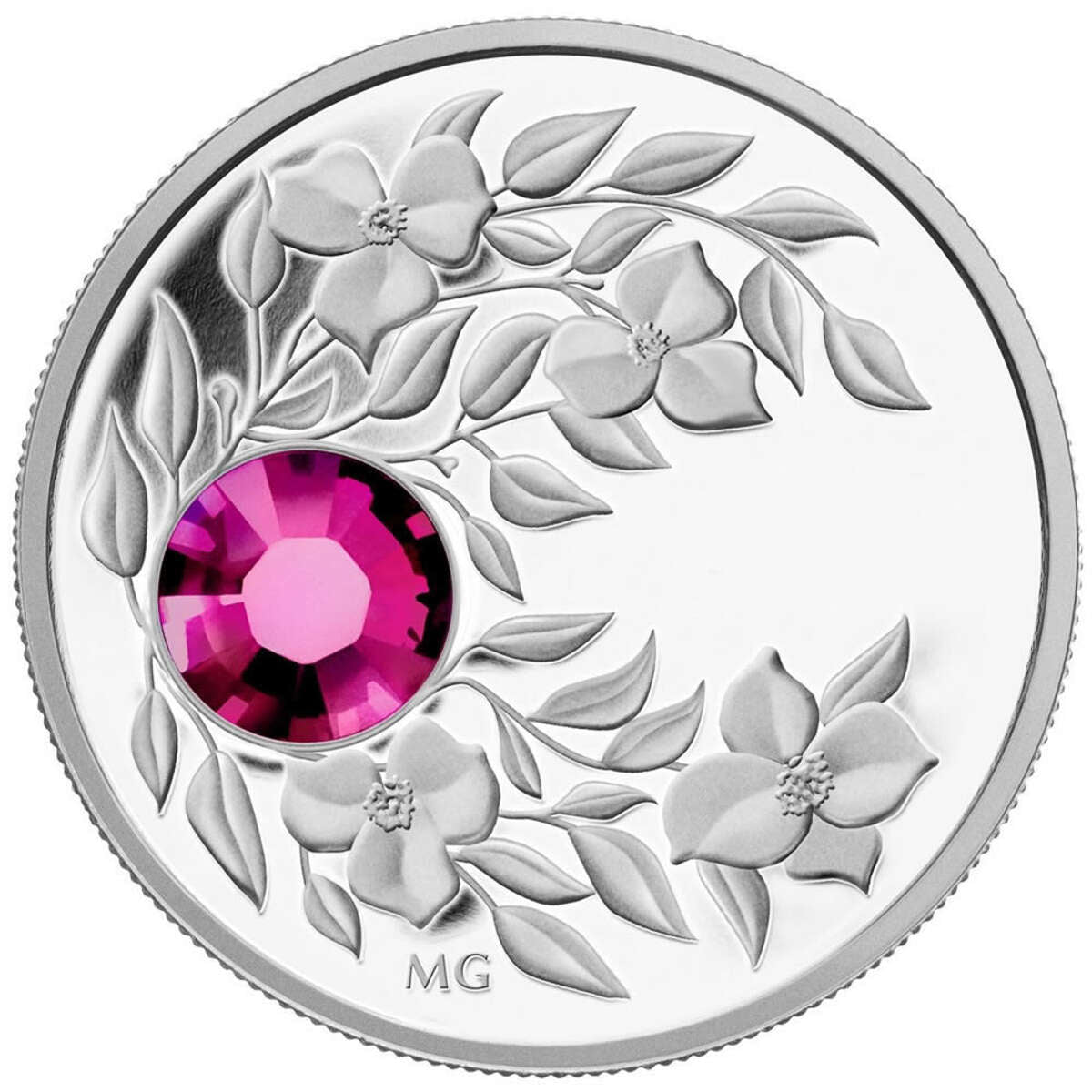 2012 $3 Birthstone Collection: January - Pure Silver Coin Default Title