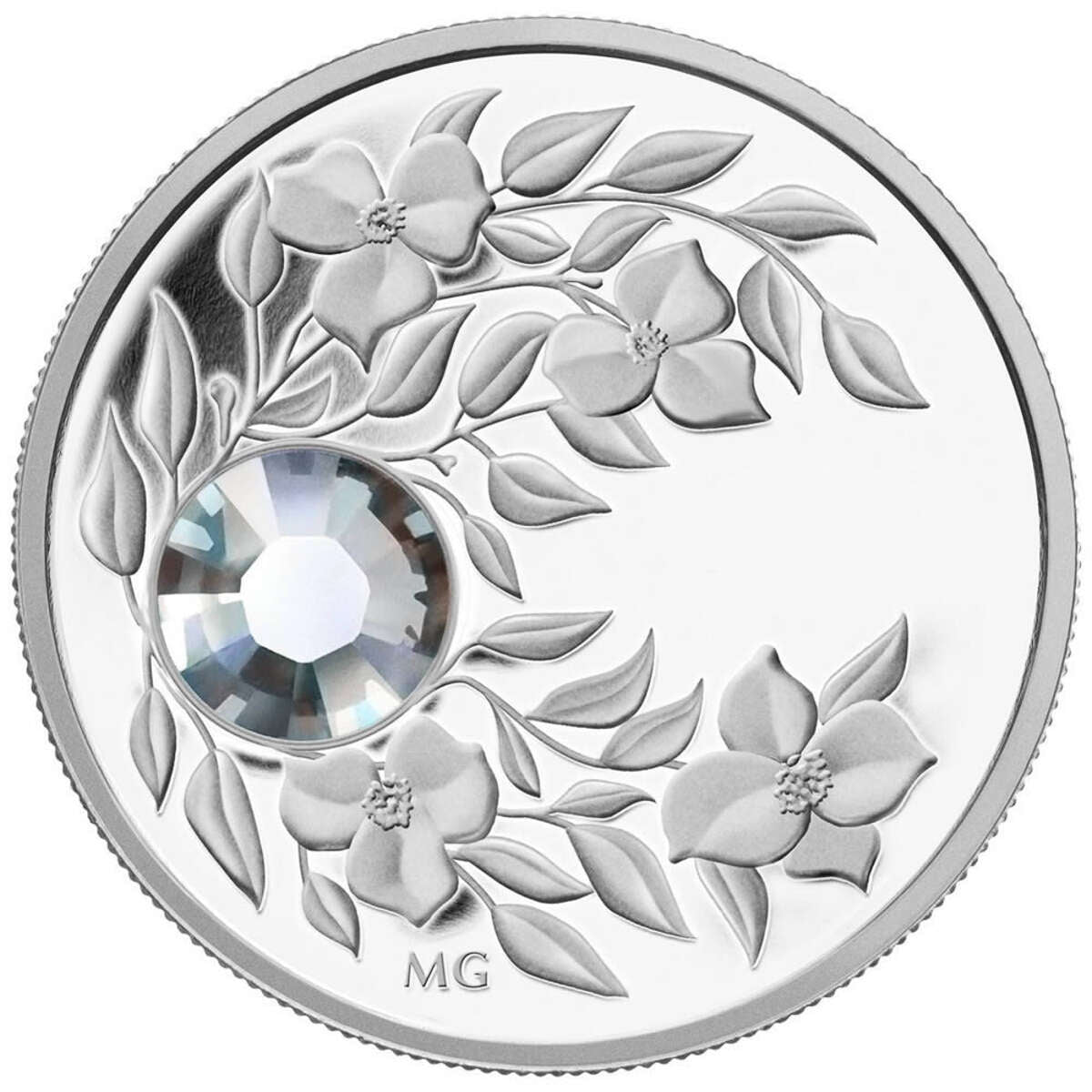 2012 $3 Birthstone Collection: April - Pure Silver Coin Default Title