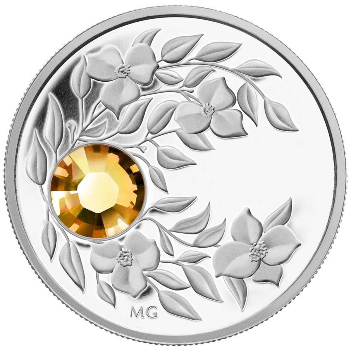 2012 $3 Birthstone Collection: November - Pure Silver Coin Default Title