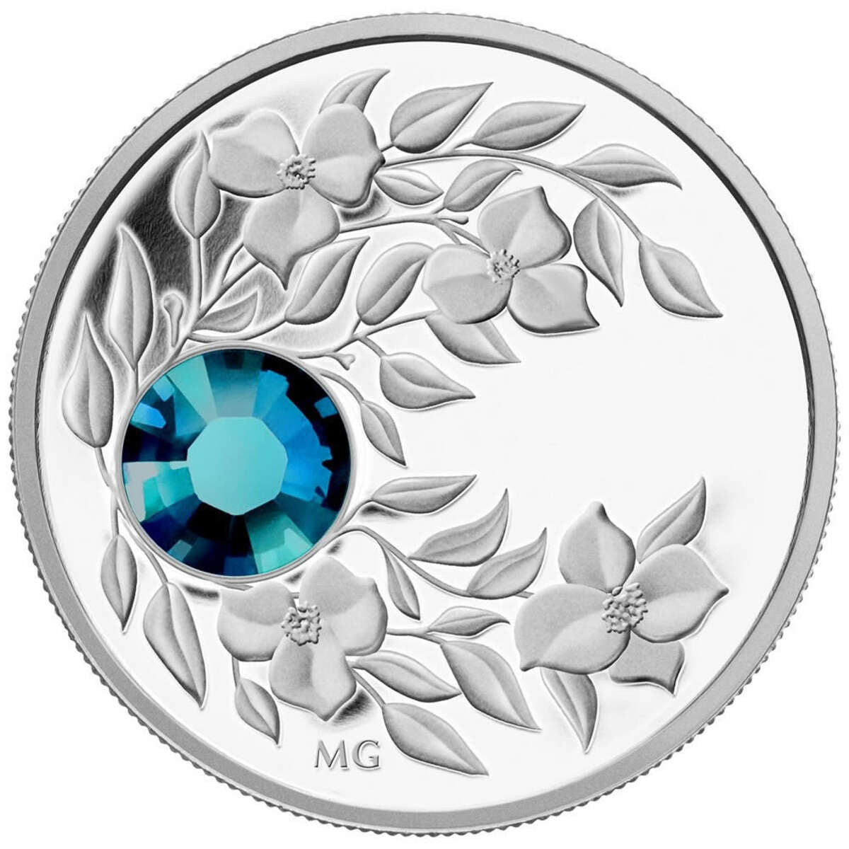 2012 $3 Birthstone Collection: December - Pure Silver Coin Default Title