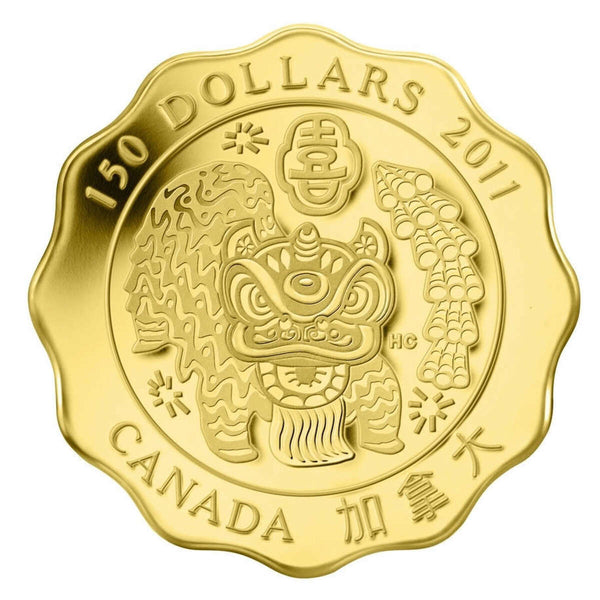 2011 $150 Blessings of Happiness - Pure Gold Coin Default Title