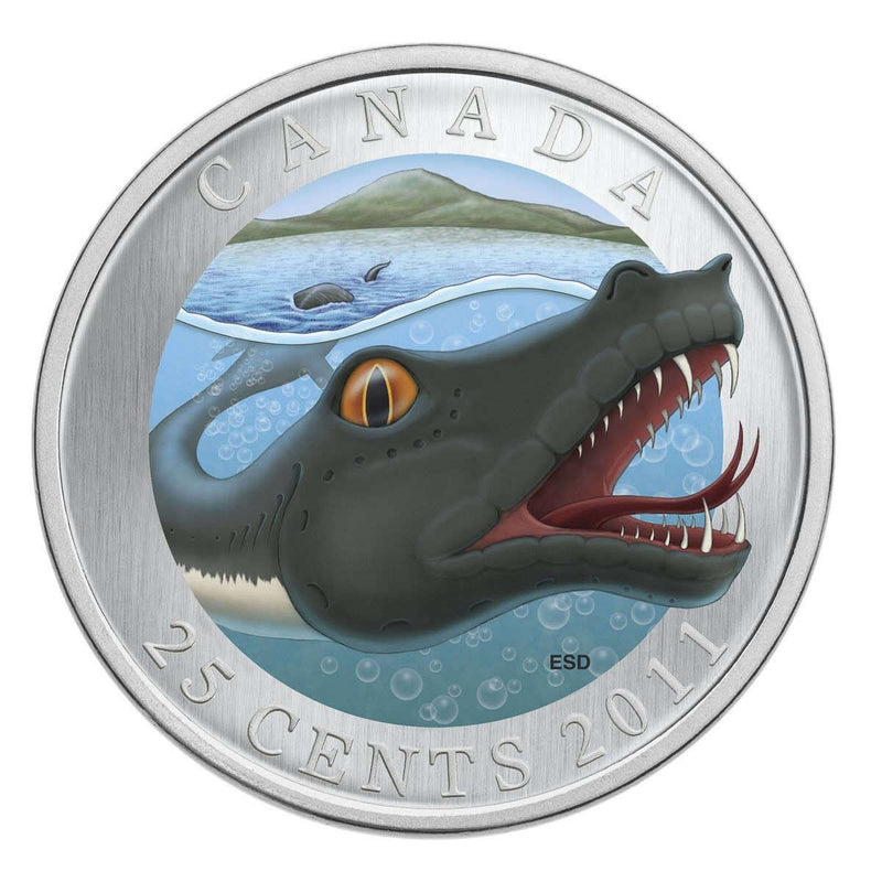 2011 25c Canadian Mythical Creatures: Memphre - Coloured Coin Default Title