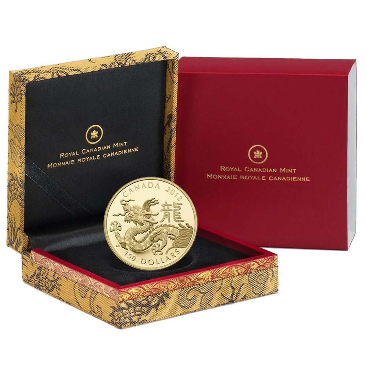 2012 $150 Year of the Dragon - 18-kt. Gold Coin