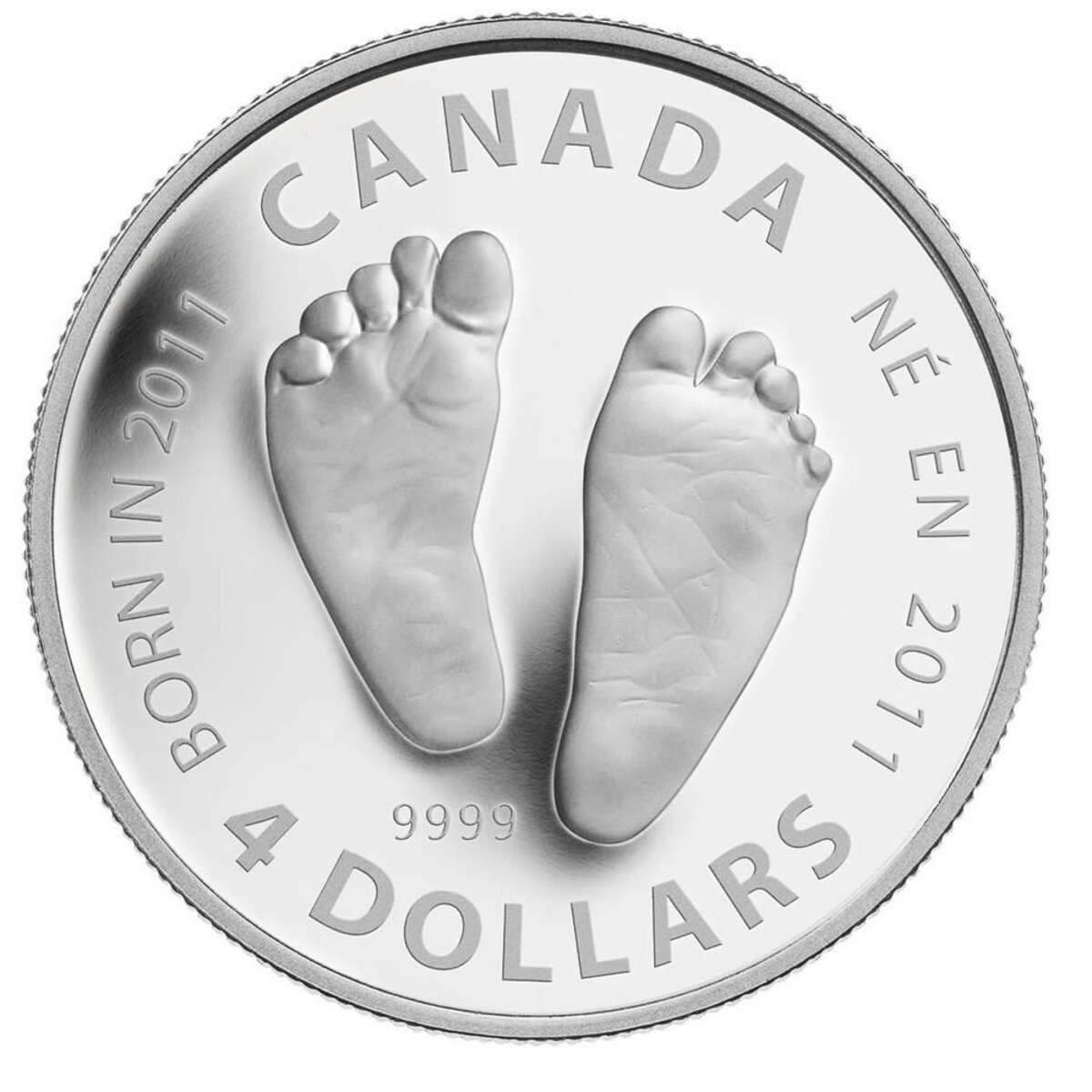 2011 $4 Welcome to the World - Pure Silver Coin Default Title