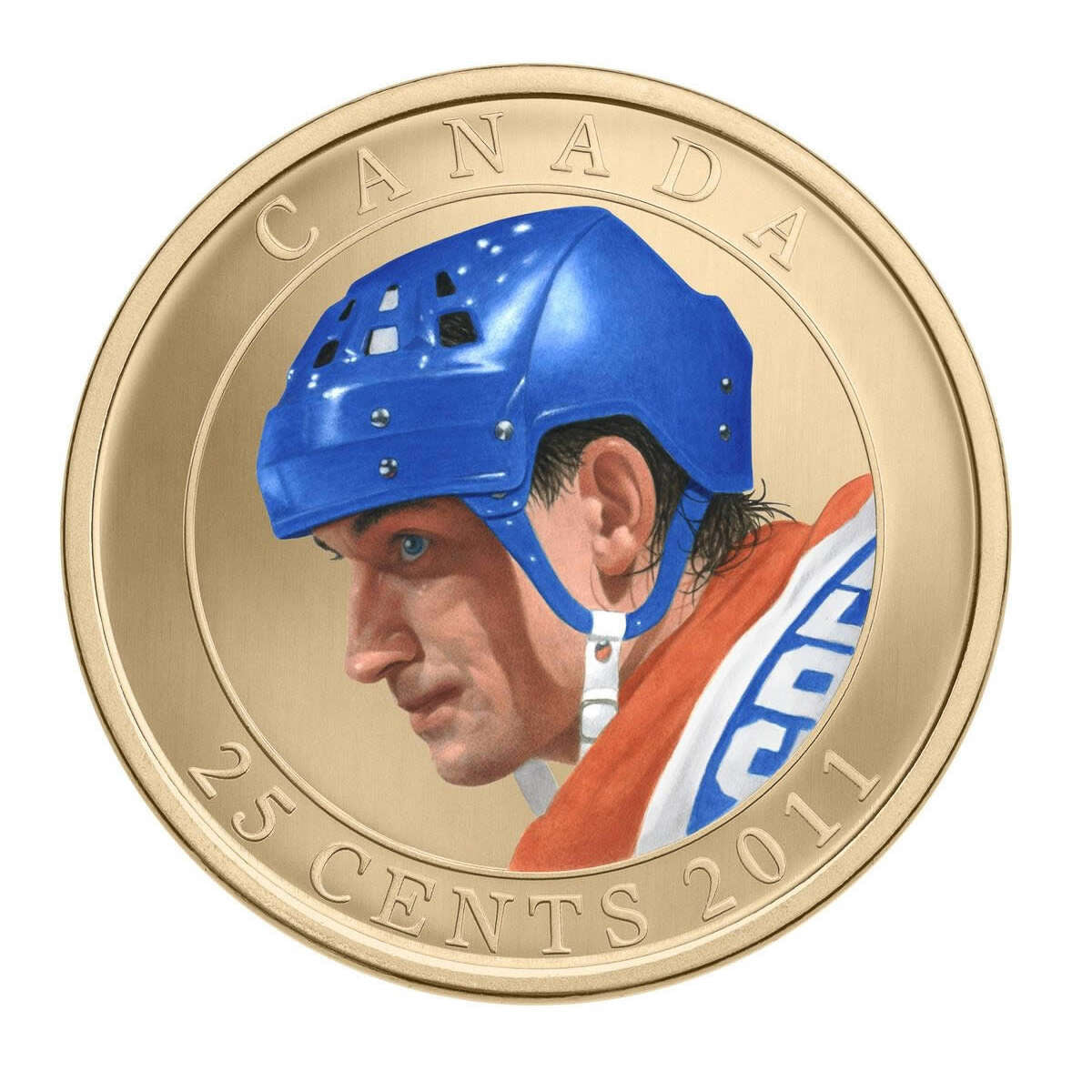 2011 25c Wayne Gretzky - Coloured Coin Default Title