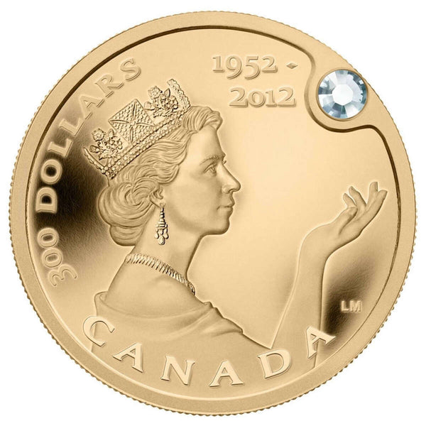 2012 $300 Queen's Diamond Jubilee - Pure Gold Coin Default Title
