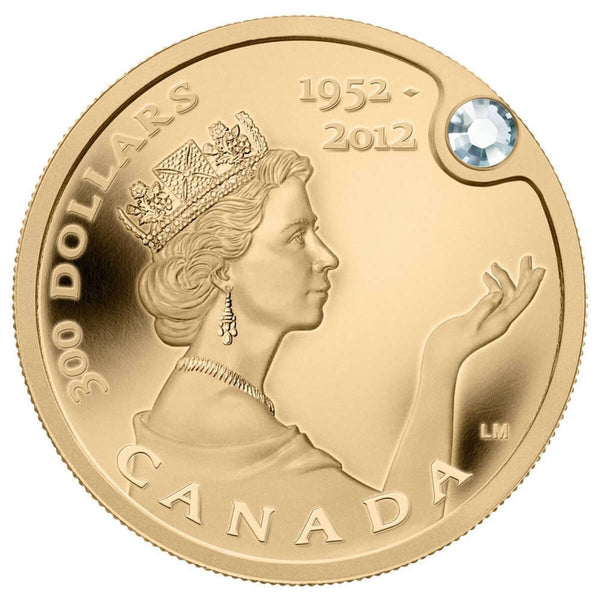 2012 $300 Queen's Diamond Jubilee - Pure Gold Coin