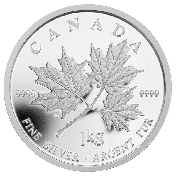 2011 $250 Maple Leaf Forever - Pure Silver Kilo Coin