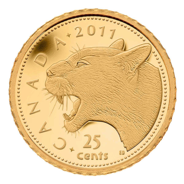 2011 25c Cougar - Pure Gold Coin Default Title