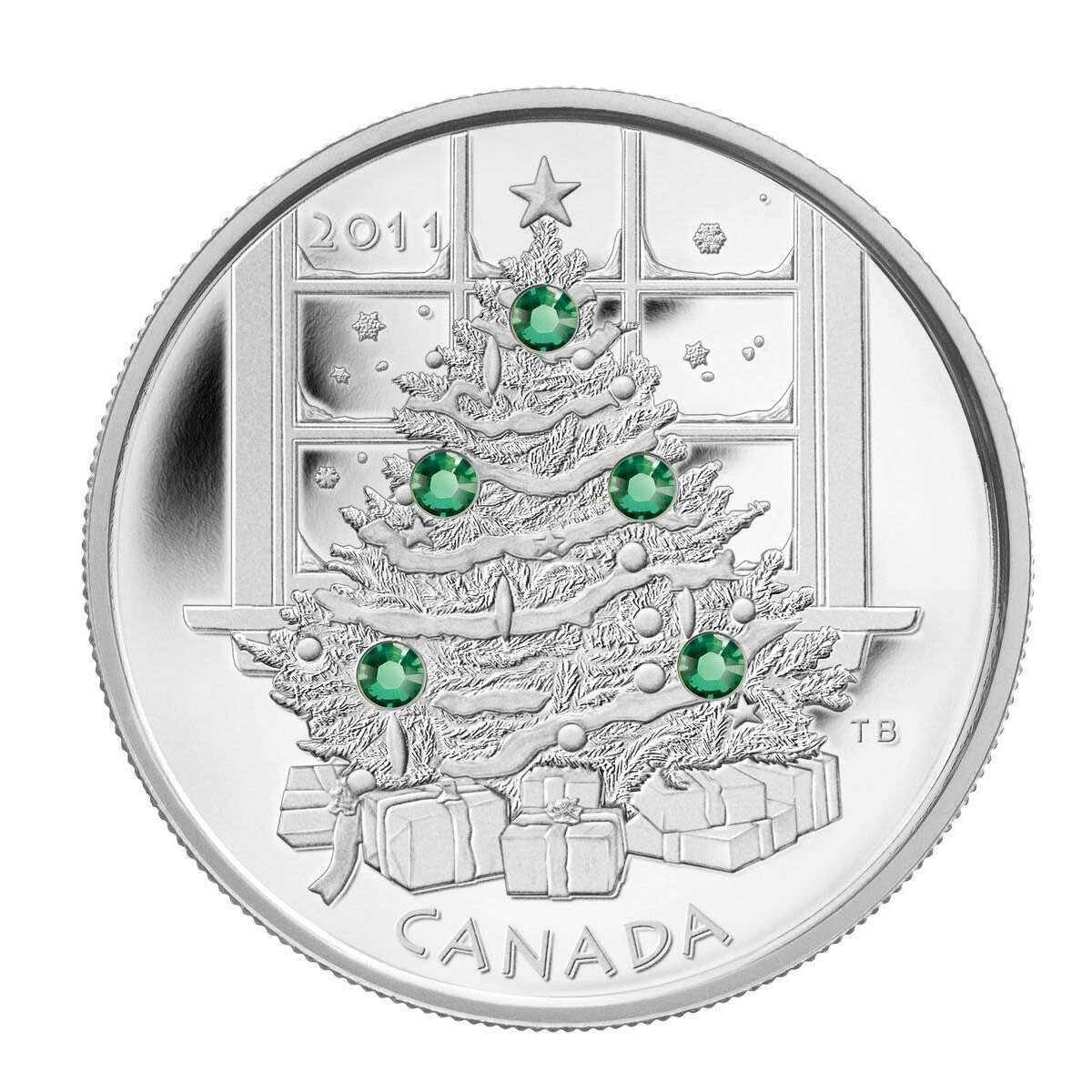 2011 $20 Christmas Tree - Pure Silver Coin Default Title