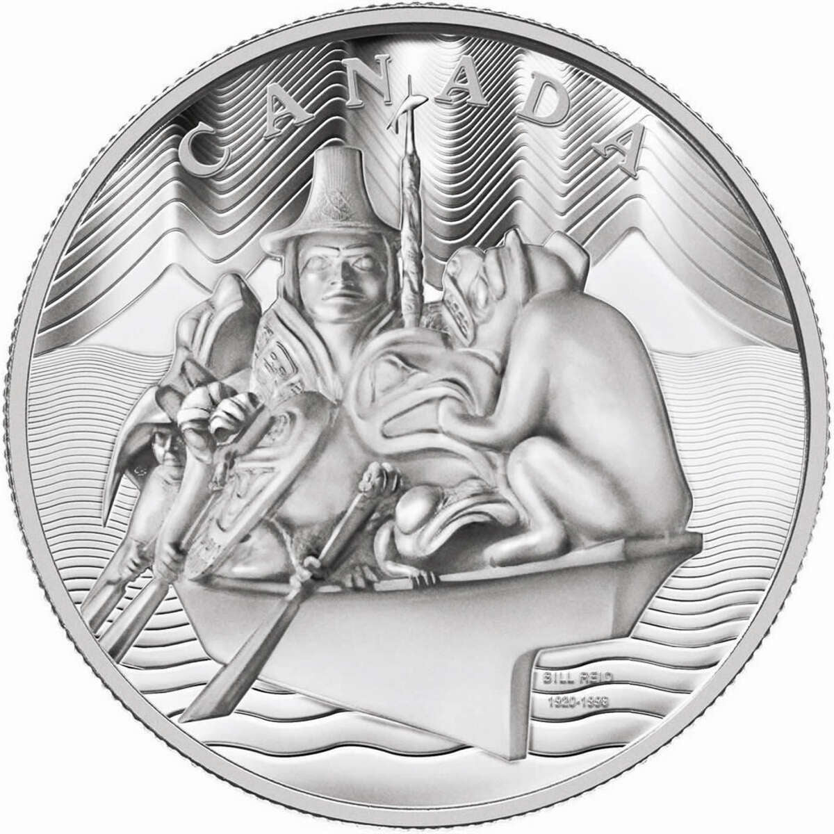 2012 $500 The Spirit of Haida Gwaii - Pure Silver Coin Default Title