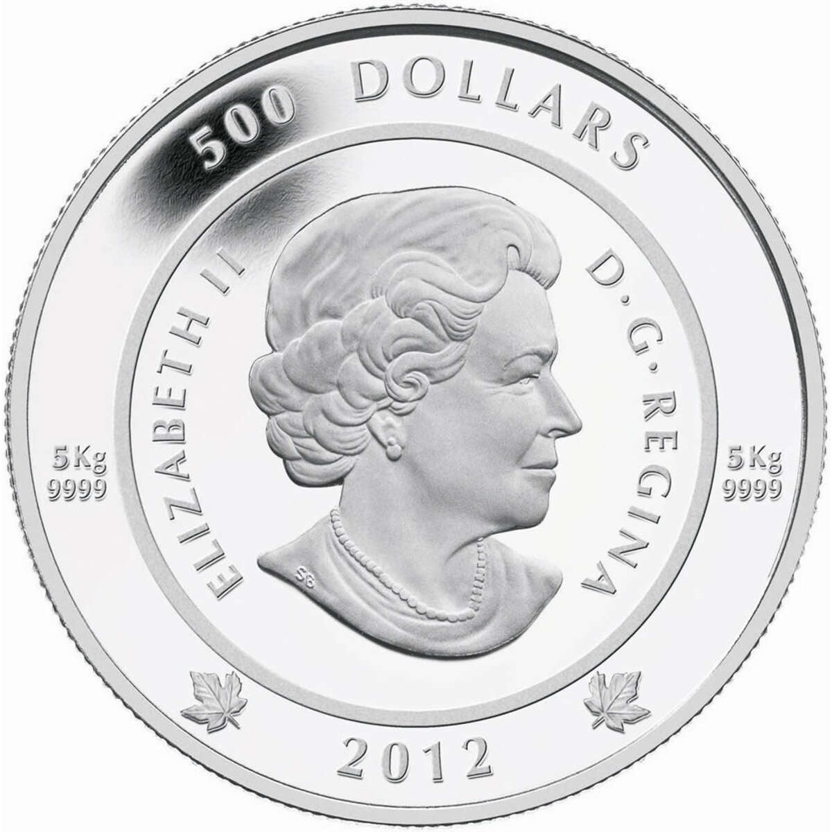 2012 $500 The Spirit of Haida Gwaii - Pure Silver Coin Default Title