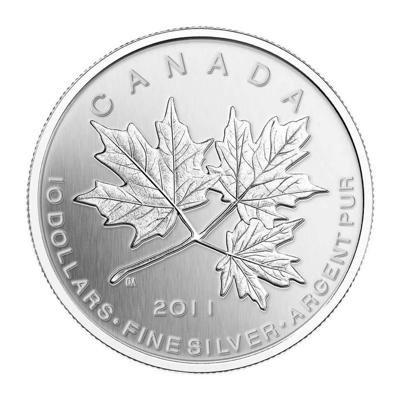 2011 $10 Maple Leaf Forever - Pure Silver Coin Default Title
