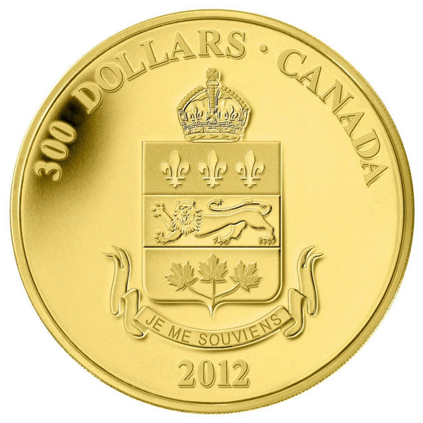 2012 $300 Provincial Coat of Arms: Quebec - 14-kt. Gold Coin Default Title