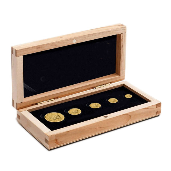 2012 The Million Dollar Coin, 5th Anniversary - Pure Gold Fractional Set