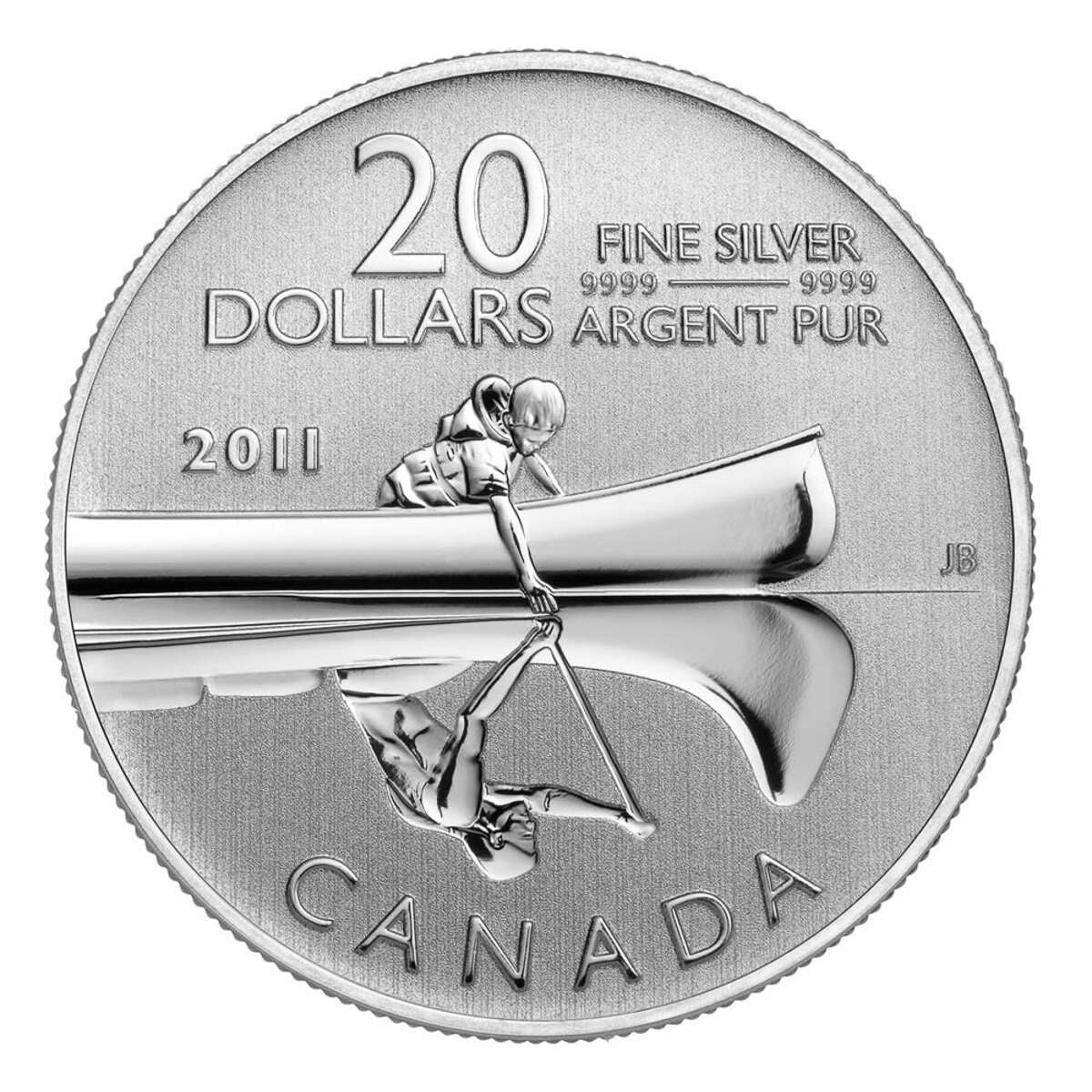 2011 $20 for $20 Canoe - Pure Silver Coin Default Title