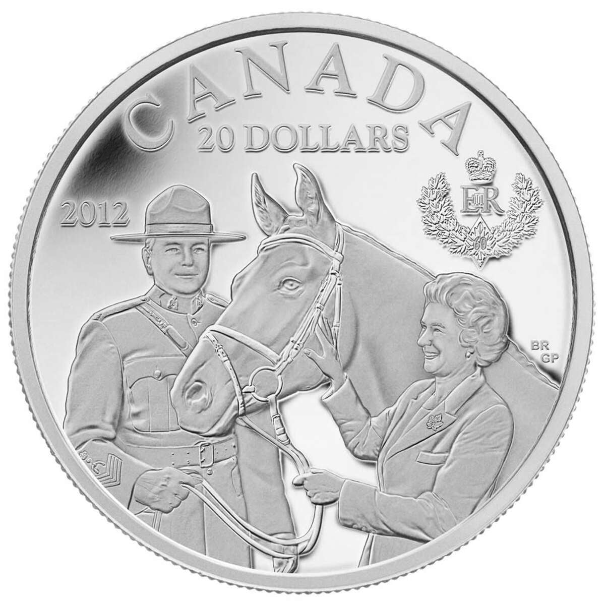 2012 $20 Queen's Visit to Canada - Pure Silver Coin Default Title