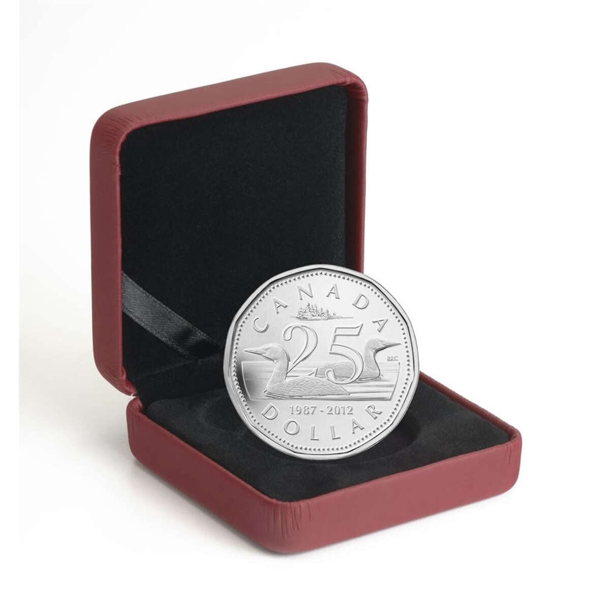 2012 $1 The Loonie, 25th Anniversary - Pure Silver Dollar Default Title