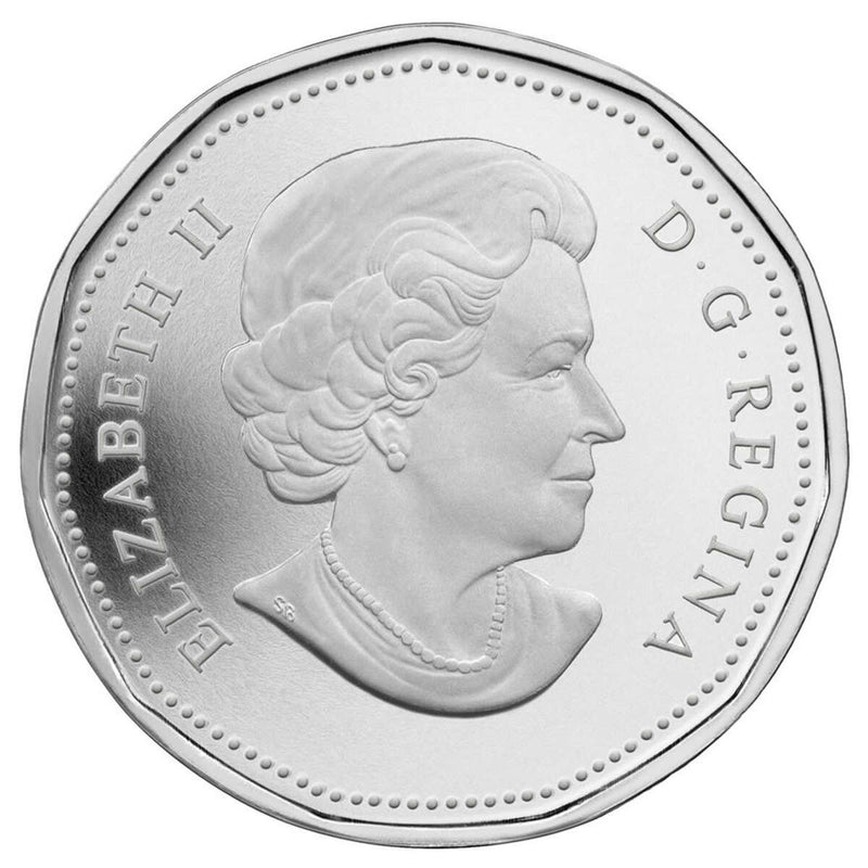 2012 $1 Lucky Loonie - Pure Silver Dollar Default Title