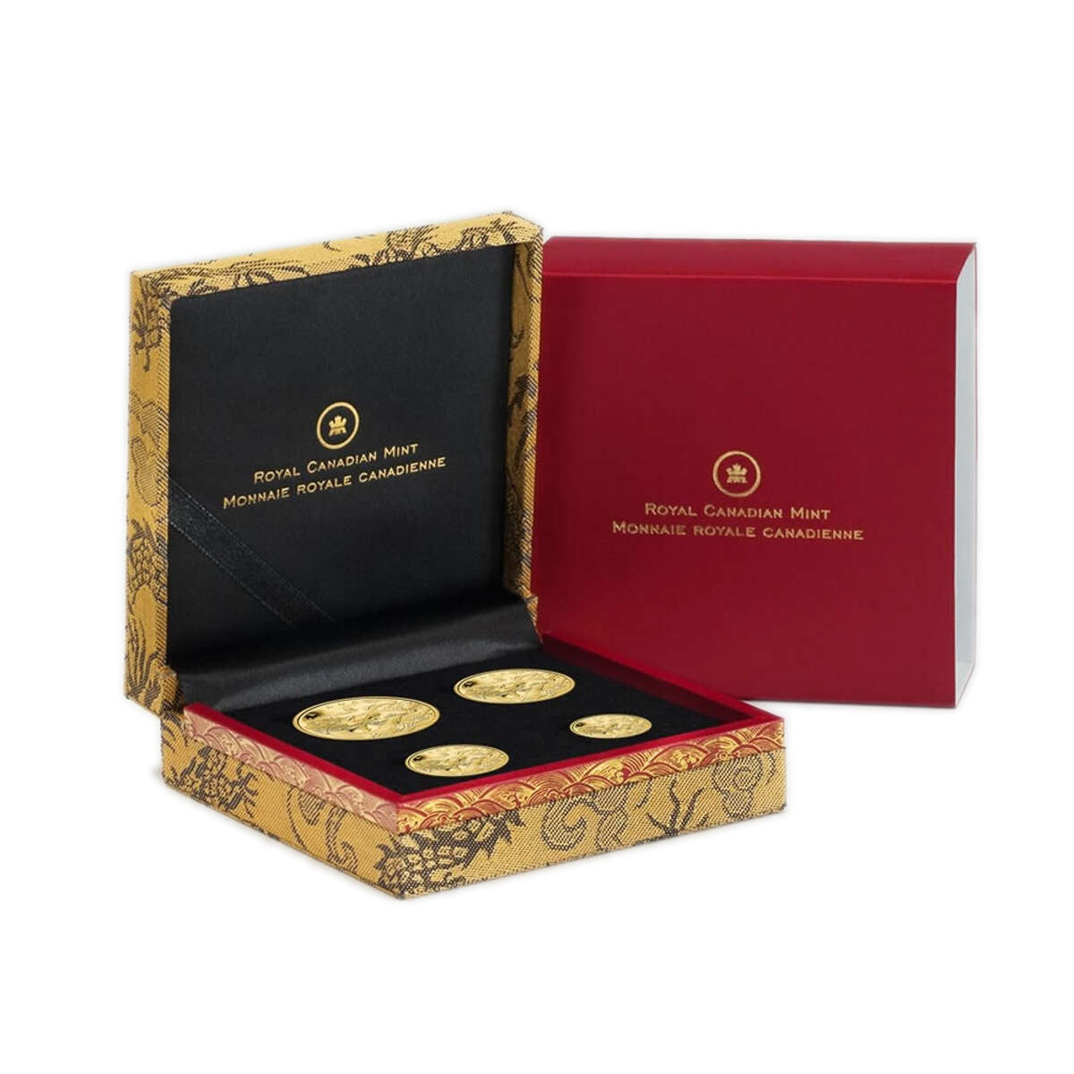 2012 The Year of the Dragon - Pure Gold Fractional Set