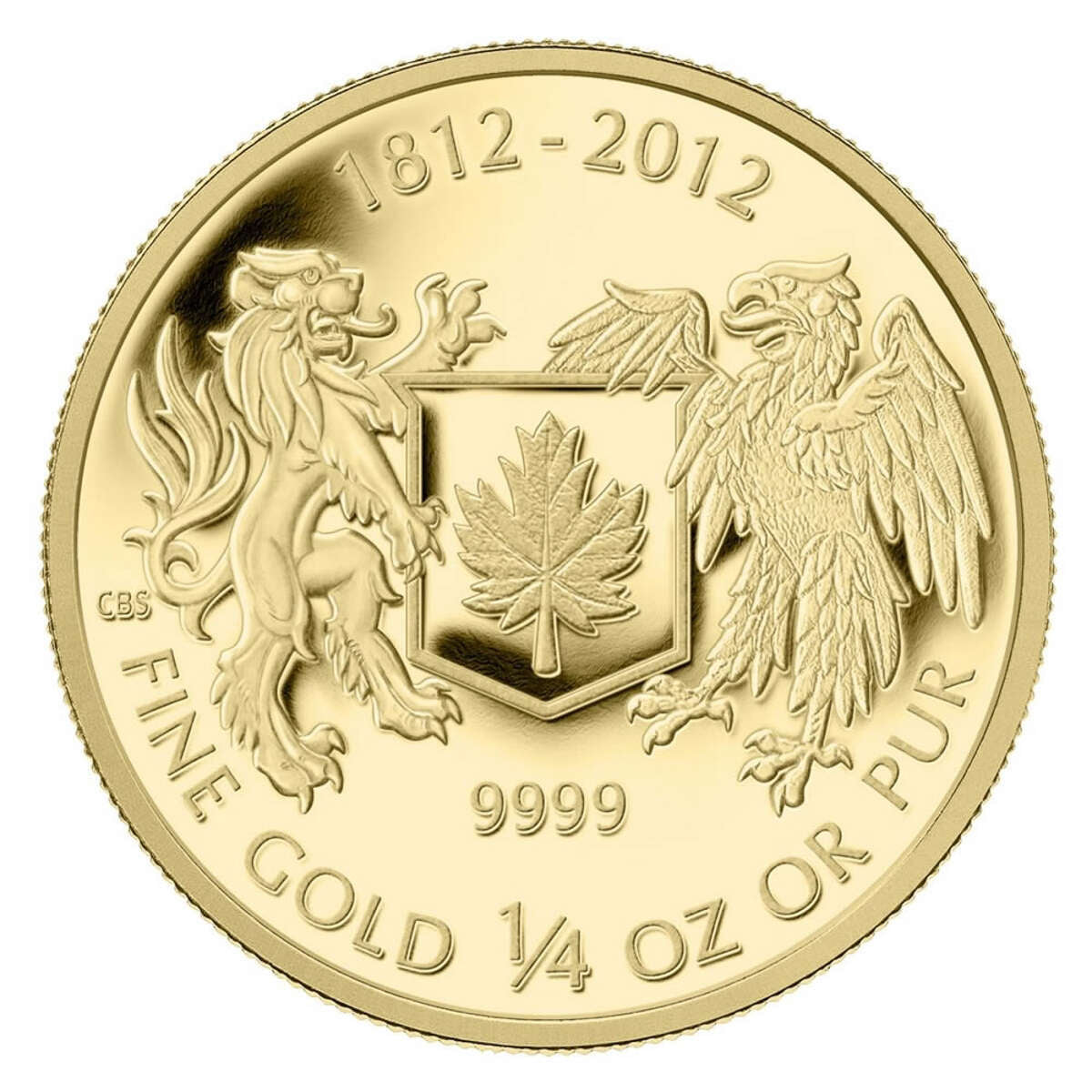 2012 $10 The War of 1812 - Pure Gold Coin Default Title