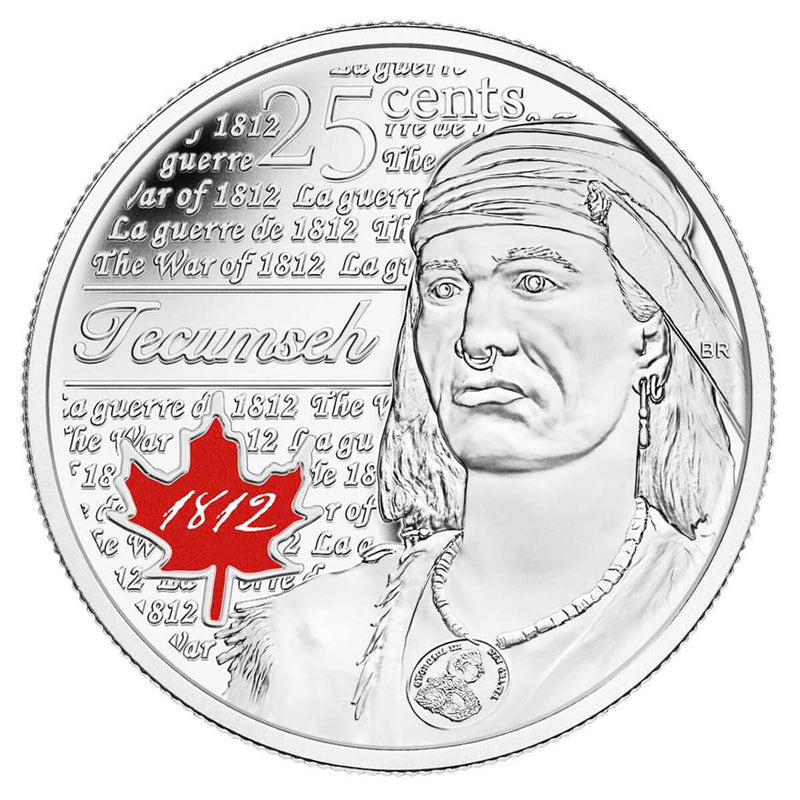 2012 25c Heroes of 1812: Tecumseh - 10-pack Default Title