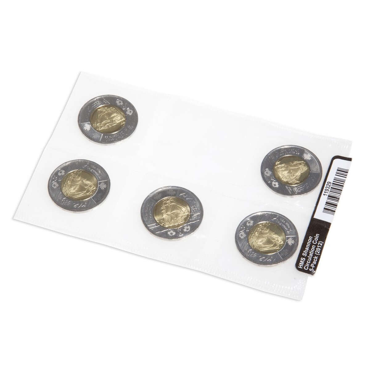 2012 $2 HMS Shannon Circulation Coin 5-Pack Default Title