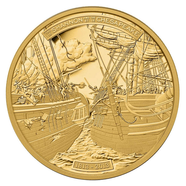 2013 $500 HMS Shannon & USS Chesapeake - Pure Gold Coin Default Title