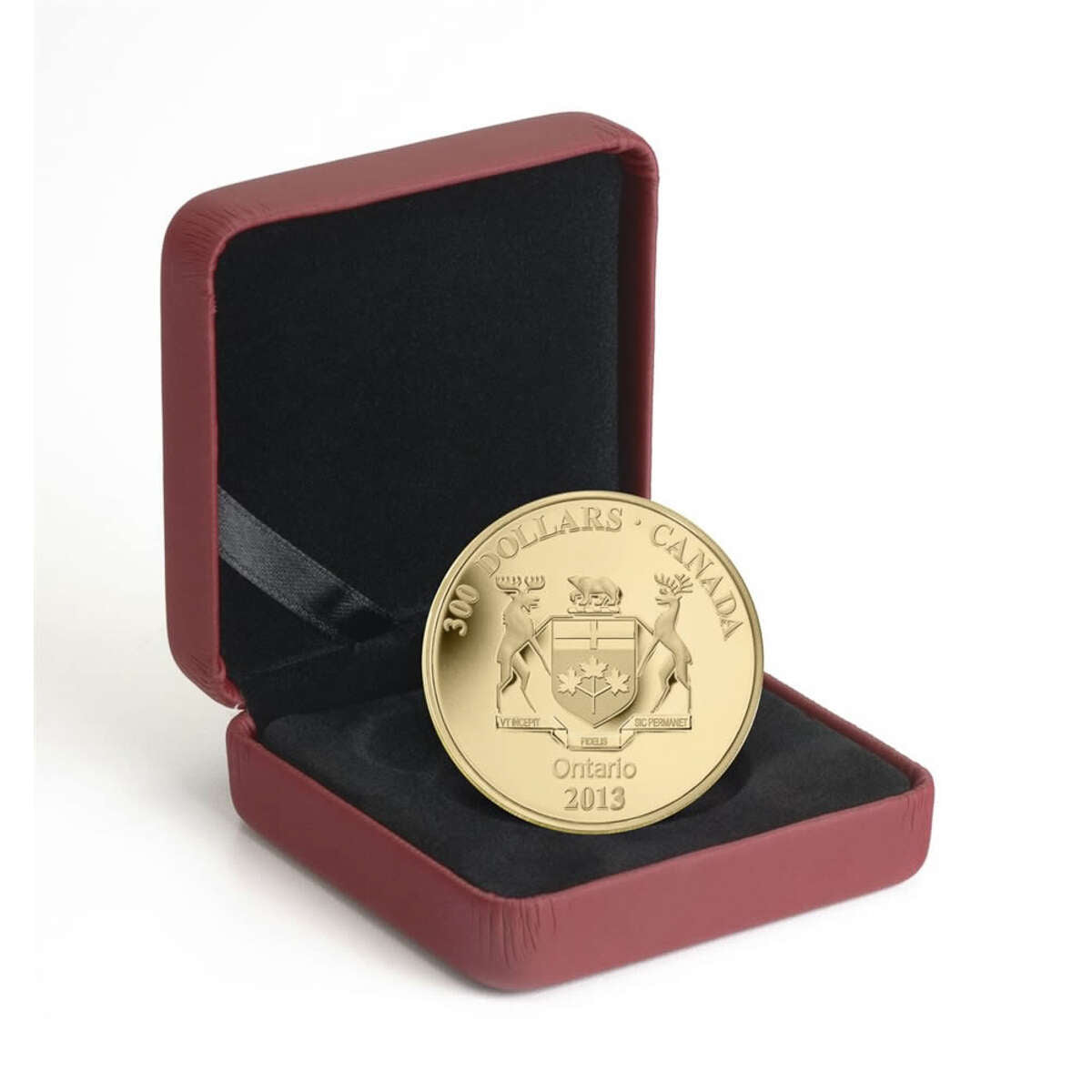 2013 $300 Provincial Coat of Arms: Ontario - 14-kt. Gold Coin
