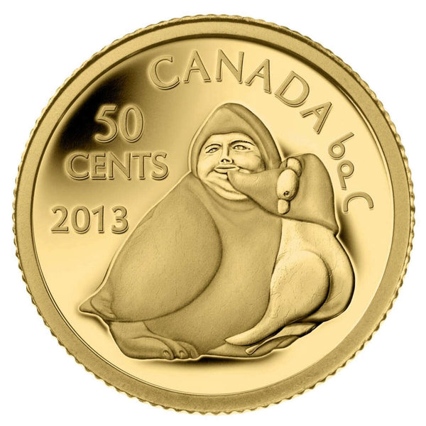 2013 50c Canadian Inuit Art - Pure Gold Coin