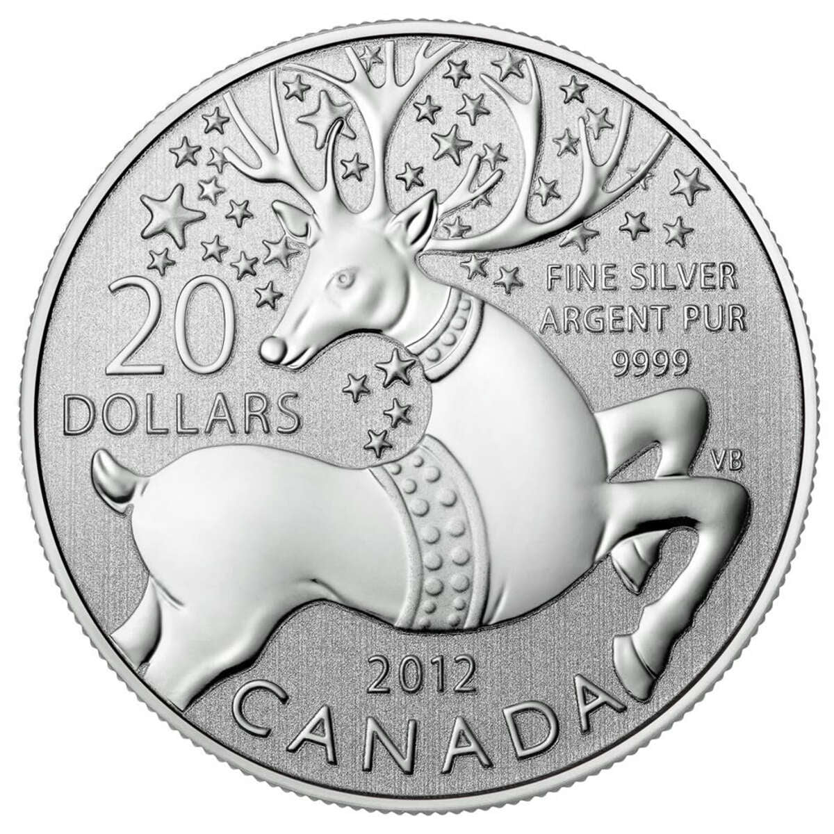 2012 $20 for $20 Magical Reindeer - Pure Silver Coin Default Title