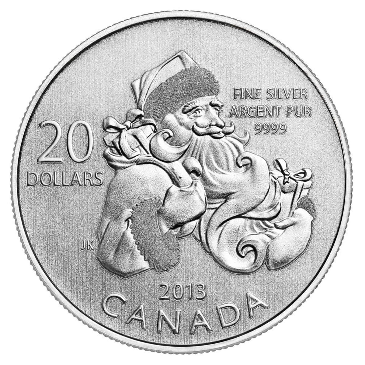 2013 $20 for $20 Santa - Pure Silver Coin Default Title