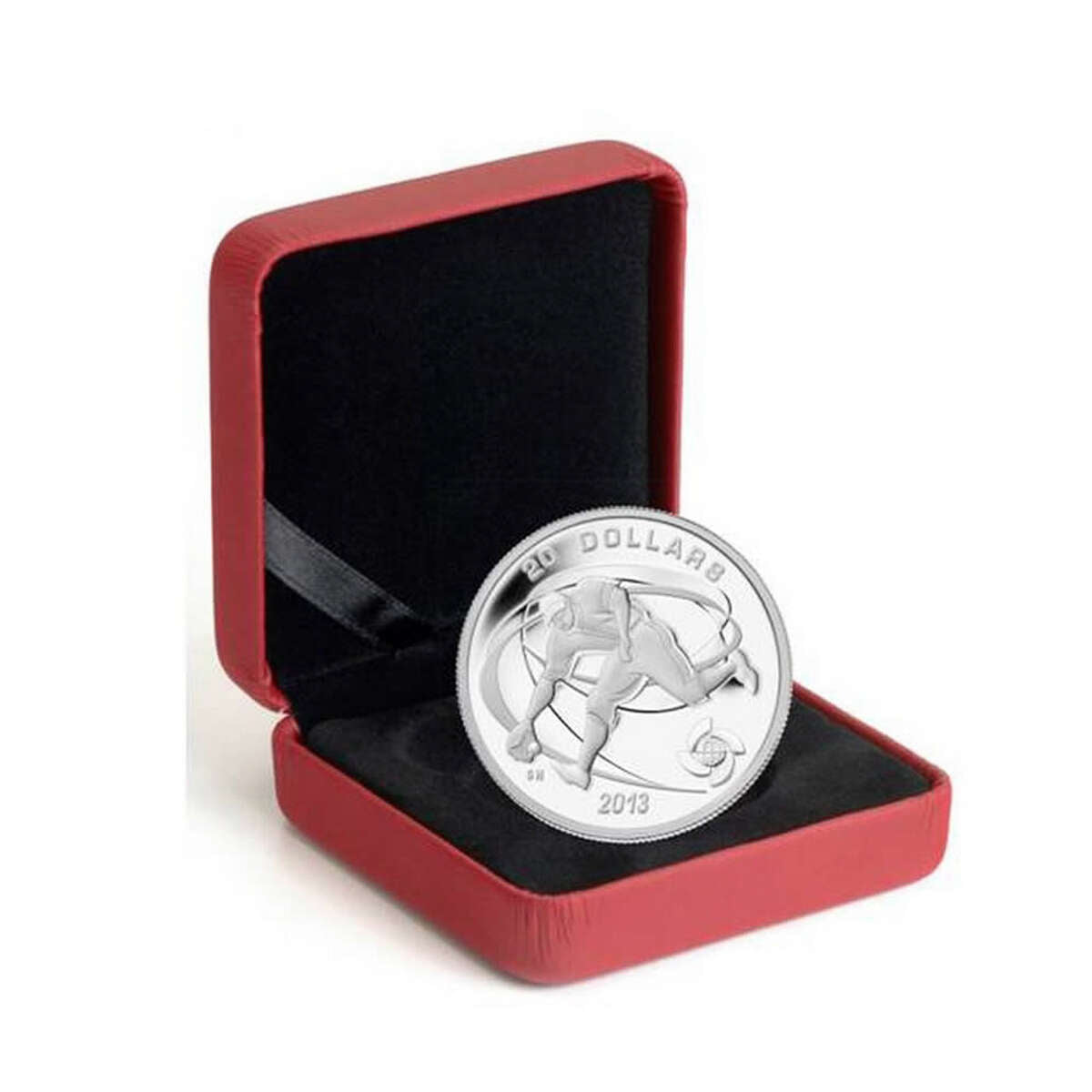 2013 ワールドシリーズチャンピオンメダル 2013 $20 Celebrate Baseball: Fielder - Pure Silver Coin