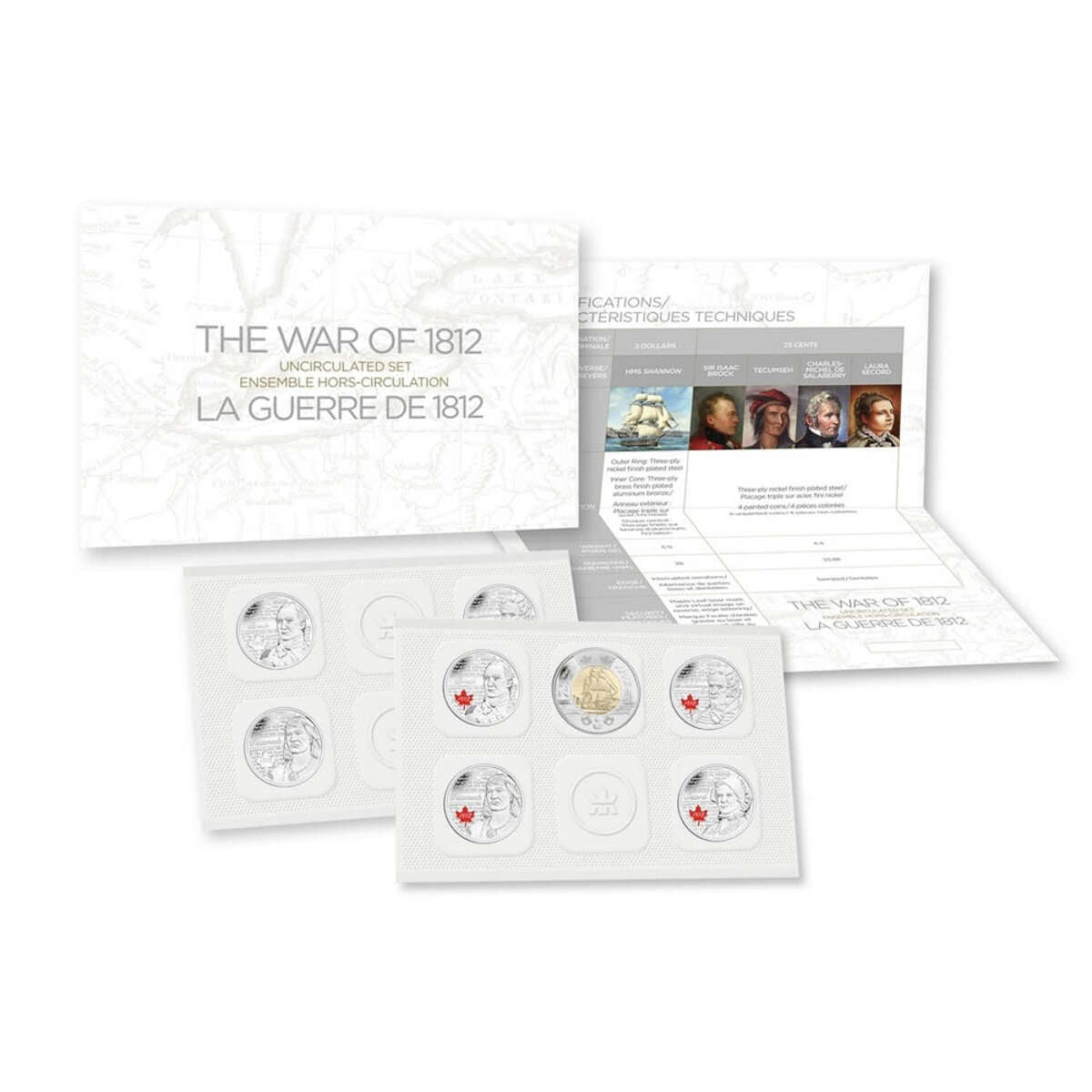 2013 The War of 1812 - Special Edition Uncirculated Set Default Title