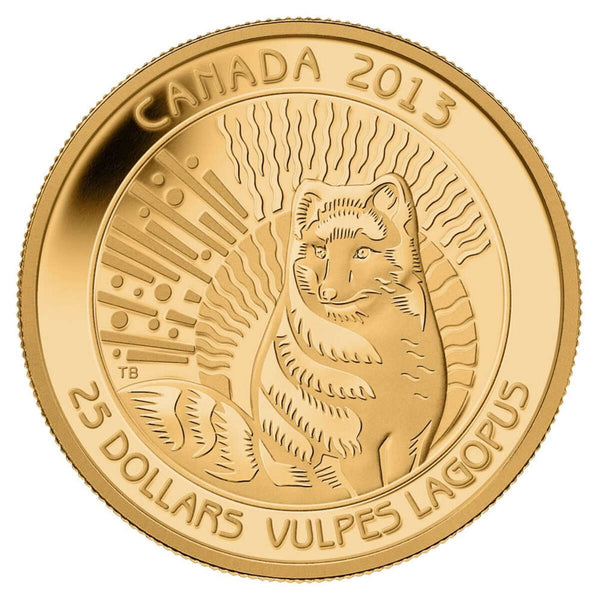 2013 $25 Arctic Fox - Pure Gold Coin Default Title