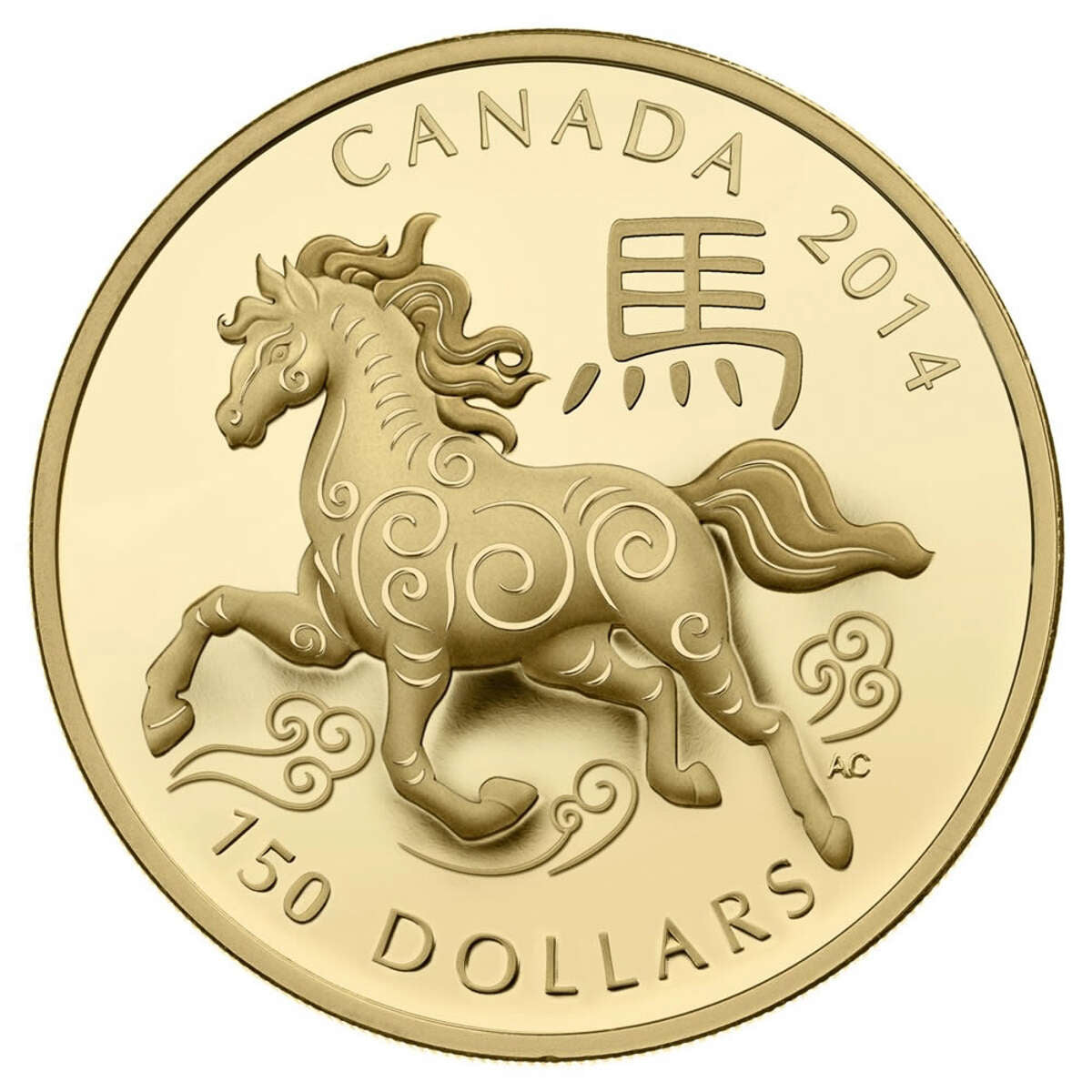 2014 $150 Year of the Horse - 18-kt. Gold Coin Default Title